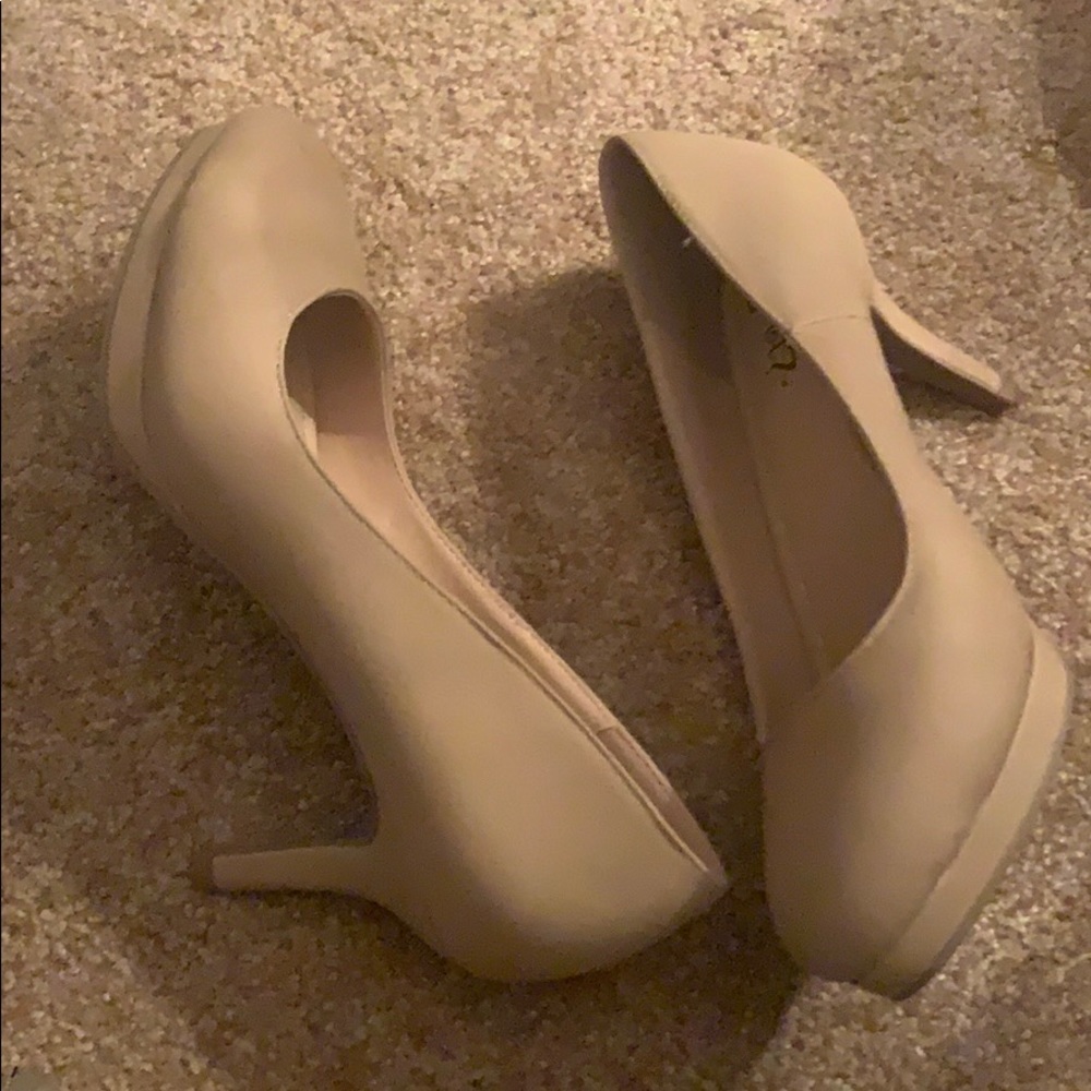Nude heels
